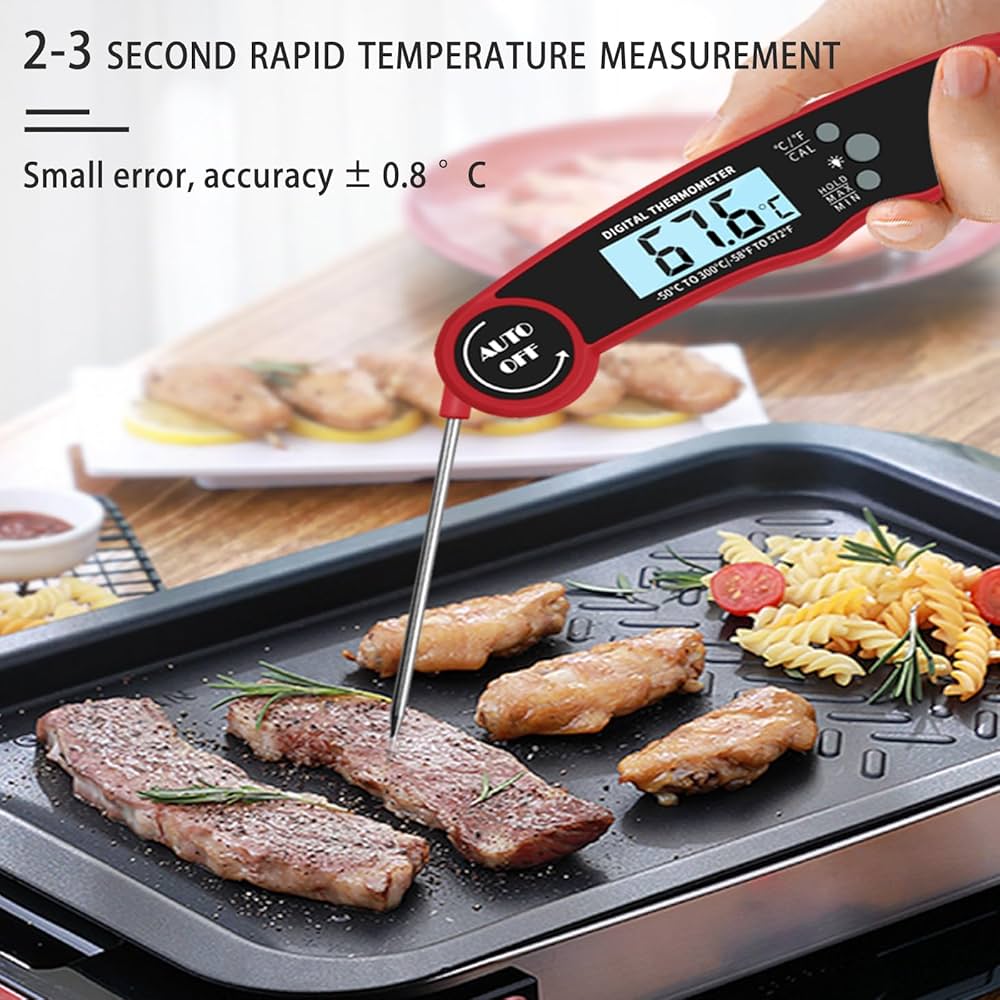Digital Kitchen Heat Gauge 🌡️🍖🔥