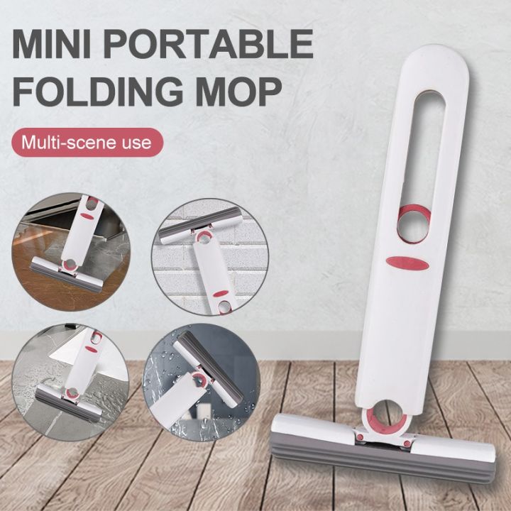 Mini Squeeze Mop 🧽✨ | Portable & Absorbent