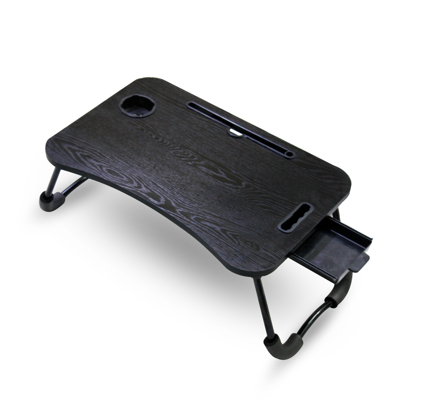 Foldable Laptop Bed Table ๐ป๐๏ธ๐ | Portable Desk with Cup Slot โ