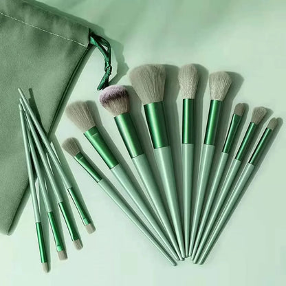 Beautious 13-Pcs Makeup Brush Set 🎨✨ Soft Hair Brushes for Powder, Eyeshadow & More 💄🖌️