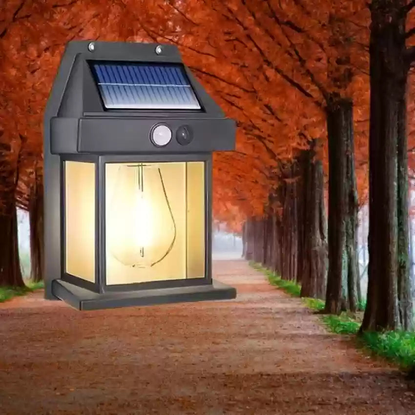 Solar Wall Lamp ☀️💡 | Waterproof Outdoor Garden Light 🌿🌧️