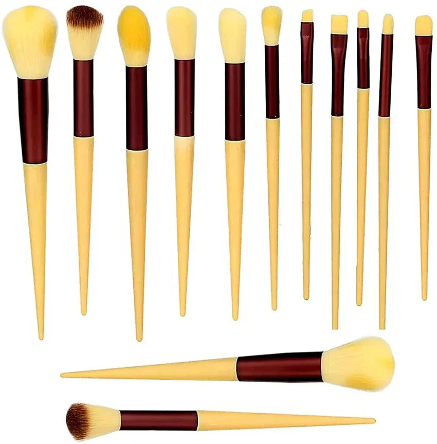 Beautious 13-Pcs Makeup Brush Set 🎨✨ Soft Hair Brushes for Powder, Eyeshadow & More 💄🖌️