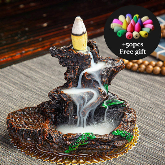 Backflow Incense Burner 🌿🔥💧