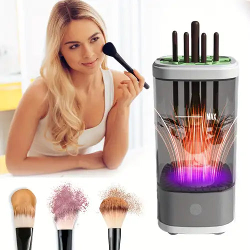 3-in-1 🎨✨ Auto Brush Cleaner 🧼🖌️