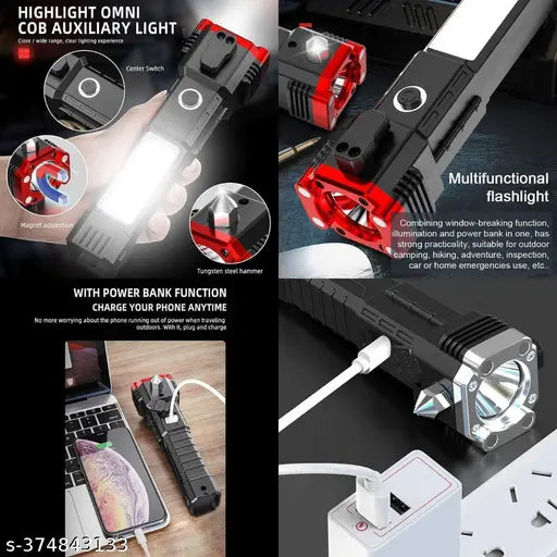 Heinast ⚡ High Power LED 🔦 TYPE-C 🔌 Rechargeable