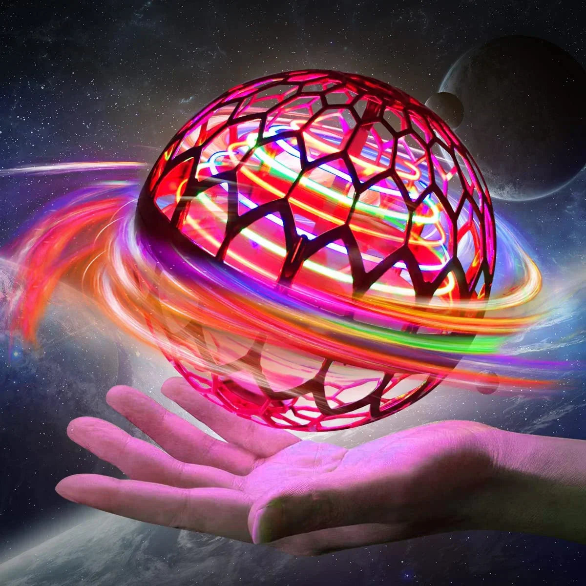 Flyorb Magic ✨🛸 LED Flying Boomerang 🔄💡