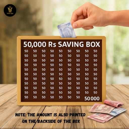 💰 Saving Challenge Box 🏦✨ For ( 50,000 Rs ) | Save Smart, Dream Big! 🌟