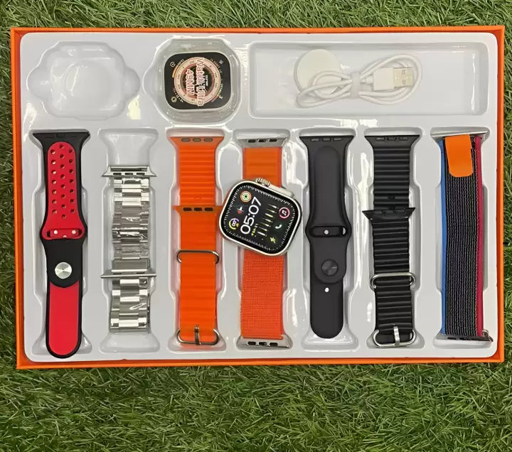 DT900 Ultra Smartwatch ⌚✨ (7 Straps Included 🎨)