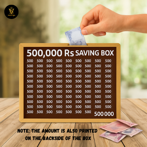 💰 Saving Challenge Box 🏦✨ For ( 500,000 Rs ) | Save Smart, Dream Big! 🌟
