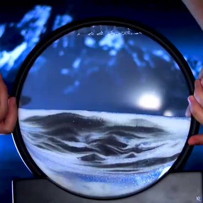 ⚡️ Electric Moving Sand Art 🌊 Deep Sea Flowing Sand ⏳