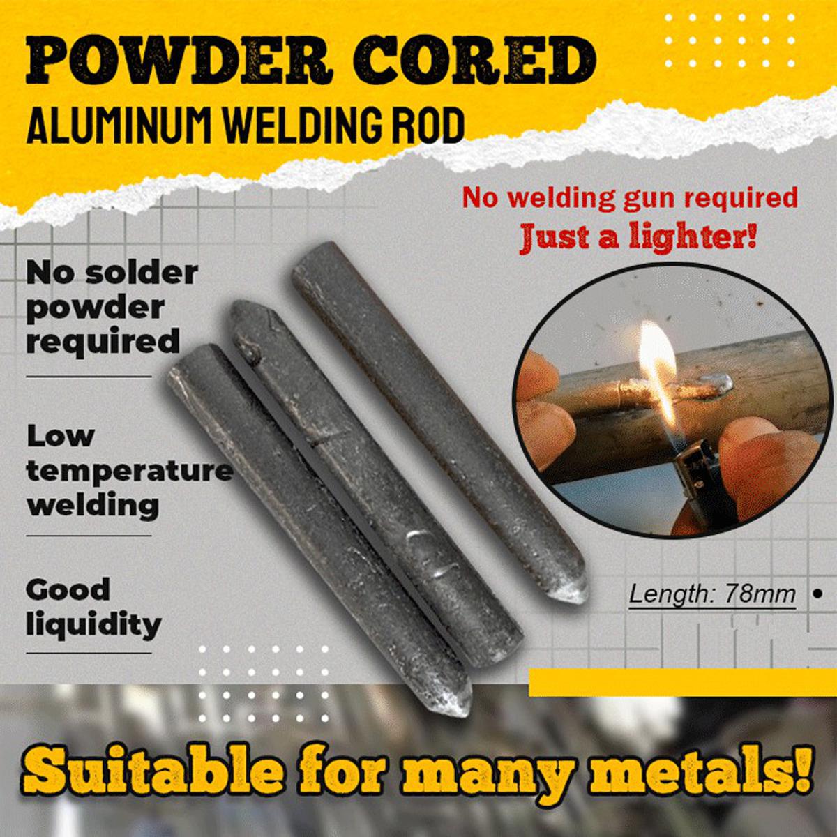 Low Temp 🔥 Easy Melt Aluminum Solder Rods 🛠️✨