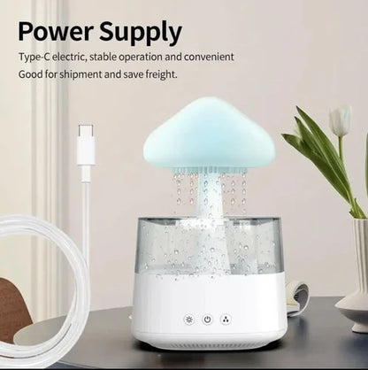 🌱🌧️"CloudGlow Rain Humidifier Lamp"💡🌈