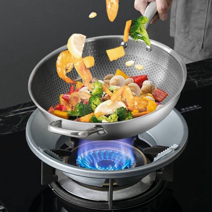 🔥 Energy-Saving Gas Stove Stand ⛽️ 9.5” Windproof Burner Cover 💨