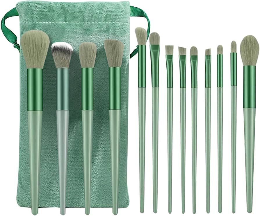 Beautious 13-Pcs Makeup Brush Set 🎨✨ Soft Hair Brushes for Powder, Eyeshadow & More 💄🖌️