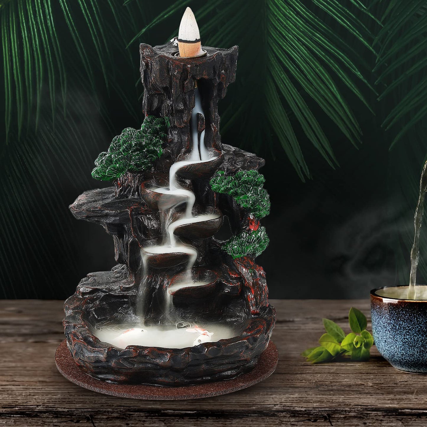 Backflow Incense Burner 🌿🔥💧