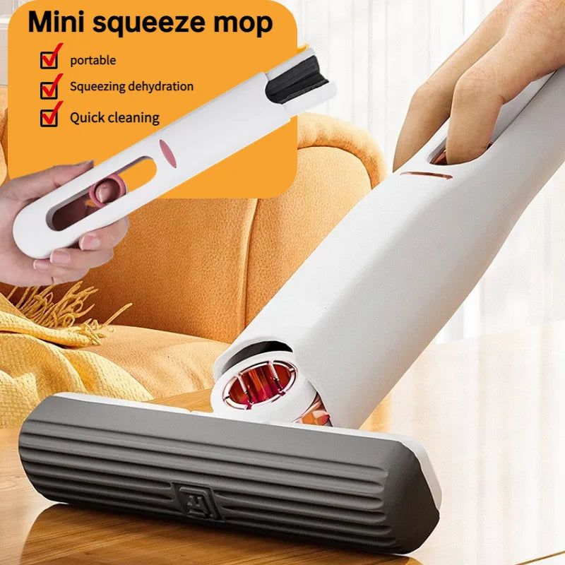 Mini Squeeze Mop 🧽✨ | Portable & Absorbent