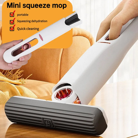 Mini Squeeze Mop 🧽✨ | Portable & Absorbent