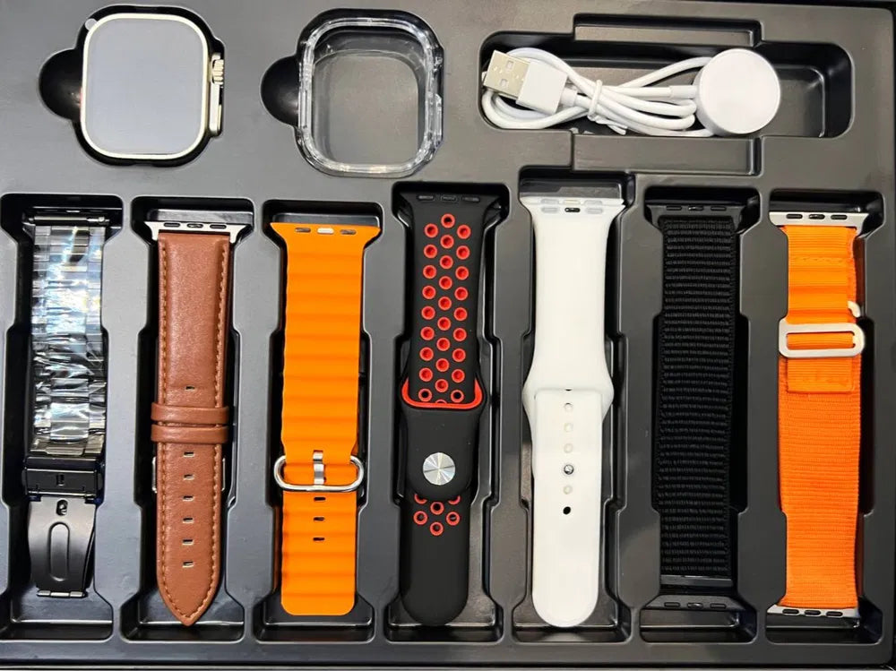 DT900 Ultra Smartwatch ⌚✨ (7 Straps Included 🎨)