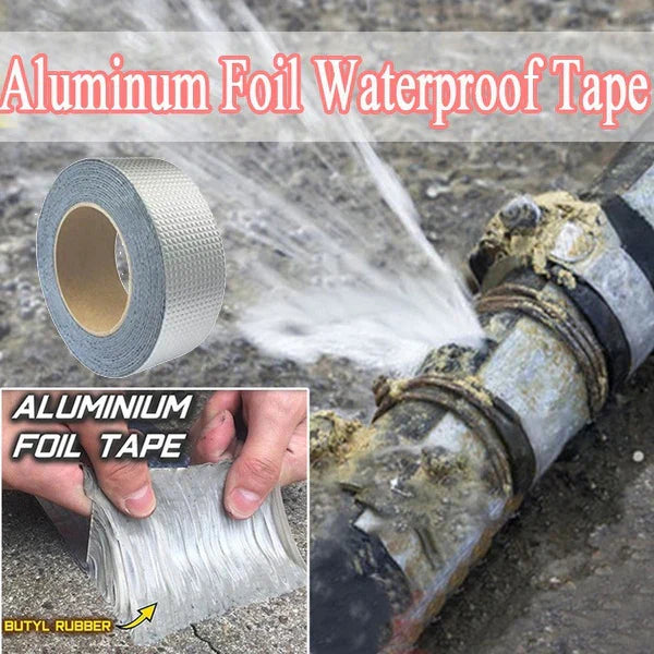 💪🔧 Super Waterproof Tape for Roof & Pipe Repair 💦🛠️
