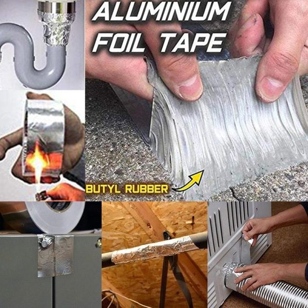 💪🔧 Super Waterproof Tape for Roof & Pipe Repair 💦🛠️