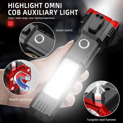 Heinast ⚡ High Power LED 🔦 TYPE-C 🔌 Rechargeable