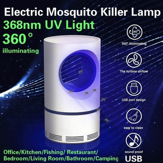 Mosquito Killer Lamp 🦟💡 | USB Electric Repellent ⚡🔌