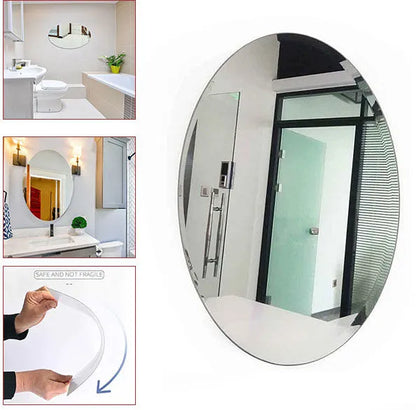 ✨Mirror Wall Stickers 🪞 | Self-Adhesive Decor 🏠