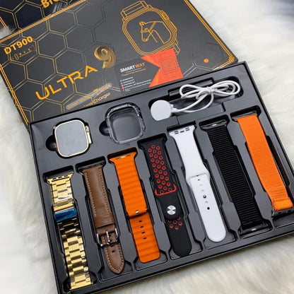 DT900 Ultra Smartwatch ⌚✨ (7 Straps Included 🎨)
