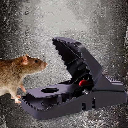Heavy Duty Mouse Trap 🐭🔒 Durable Plastic Catcher