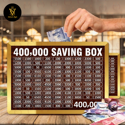 💰 Saving Challenge Box 🏦✨ For ( 400,000 Rs ) | Save Smart, Dream Big! 🌟