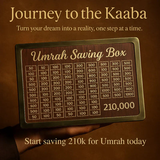 💰 Saving Challenge Box 🏦✨ For  🕋 Umrah 🕋  | Save Smart, Dream Big! 🌟