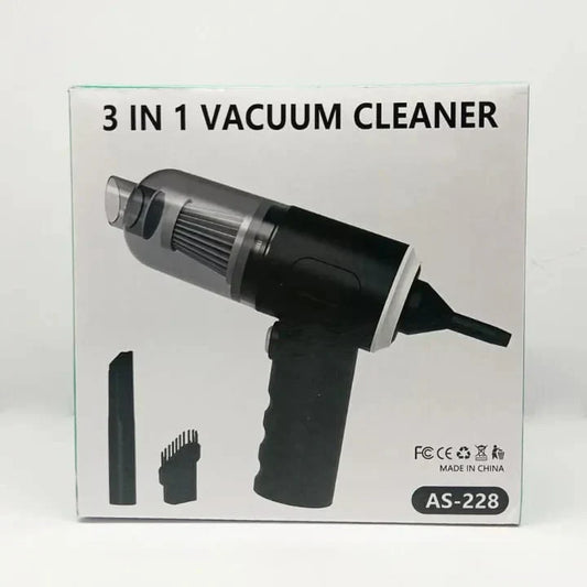 3-in-1 Cordless Vacuum 🧹🔋 Lightweight & Portable with LED Light 💡