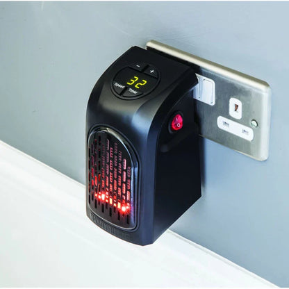 🔥 400W Mini Portable Room Heater ❄️🏠 Travel, Bedroom & Office