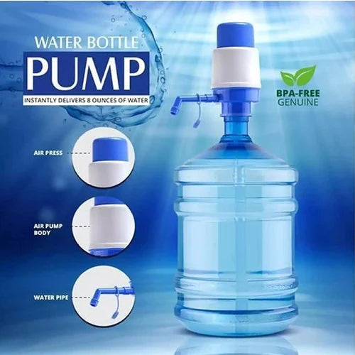 Manual Water Pump 🚰 for 19L Bottles 💧 Large Dispenser