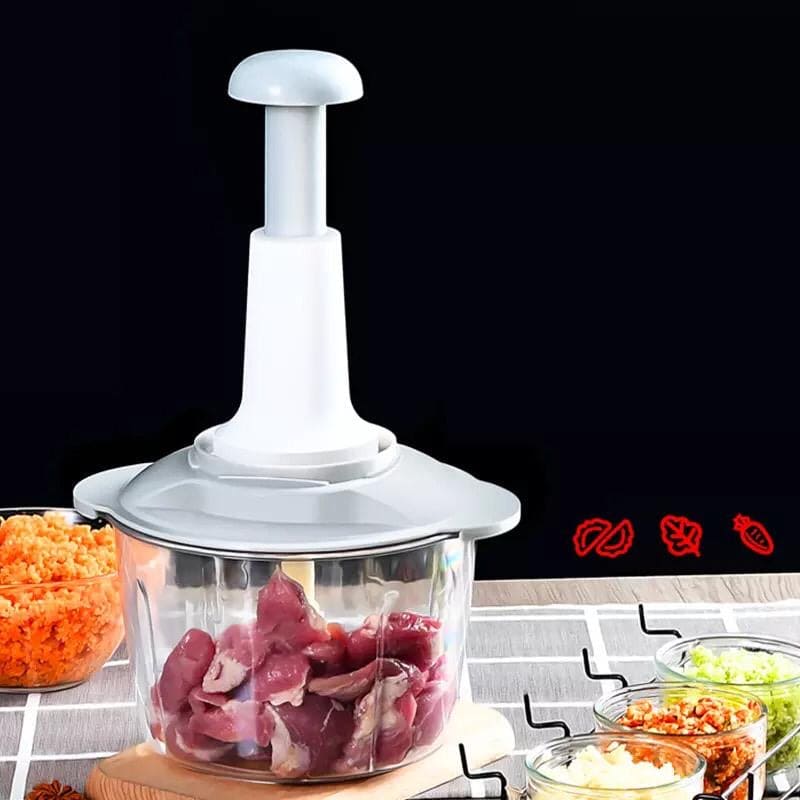 Hand Push Chopper 🥒🔪 | Food Processor 🍅🏠