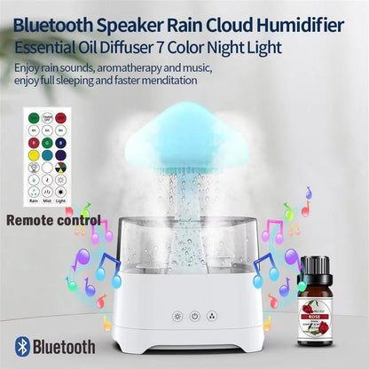 🌱🌧️"CloudGlow Rain Humidifier Lamp"💡🌈