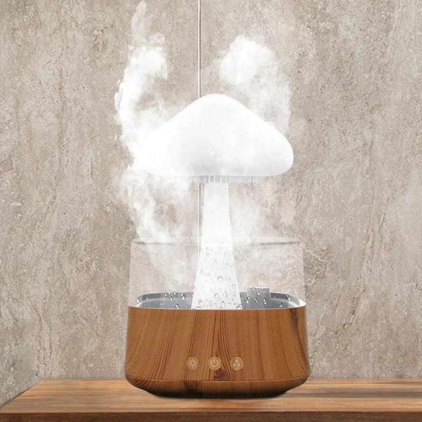 🌱🌧️"CloudGlow Rain Humidifier Lamp"💡🌈
